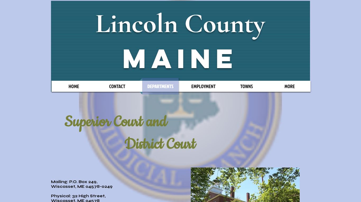 COURTS | lincolncountymaine